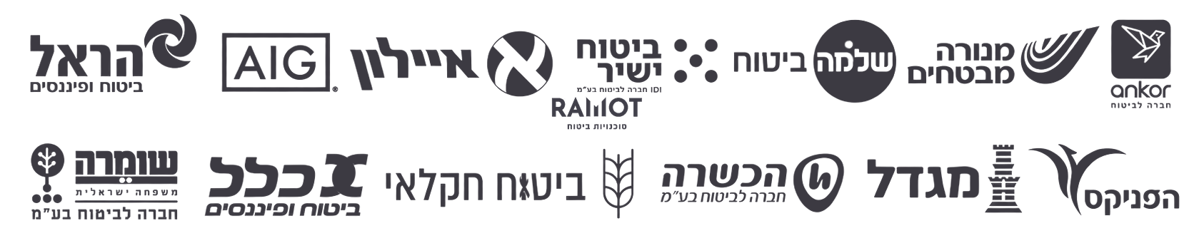 חברות ביטוח שעובדות עם תהילה